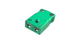 Termoelement-kontakt mini Typ-K hona @ electrokit
