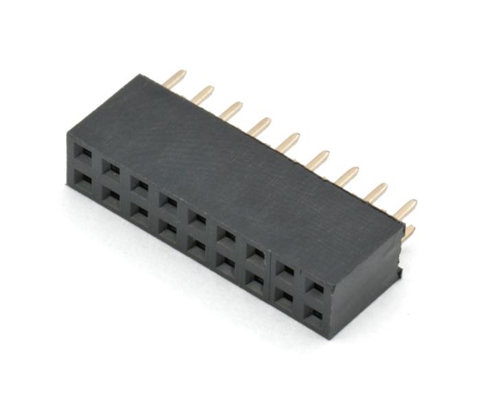 Hylslist 2.54mm 2x9p @ electrokit (1 av 1)