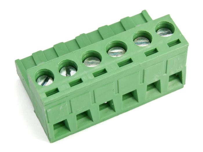 Skruvplint pluggbar 5.08mm 6-pol @ electrokit (1 av 2)
