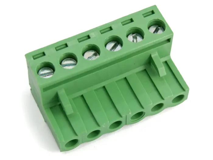 Skruvplint pluggbar 5.08mm 6-pol @ electrokit (2 av 2)