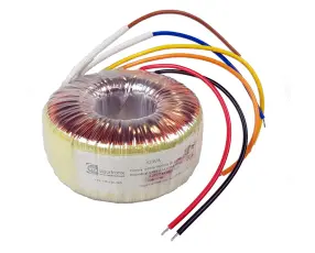 Ringk&auml;rnetrafo 50VA 2 x 6V / 2 x 4.16A @ electrokit