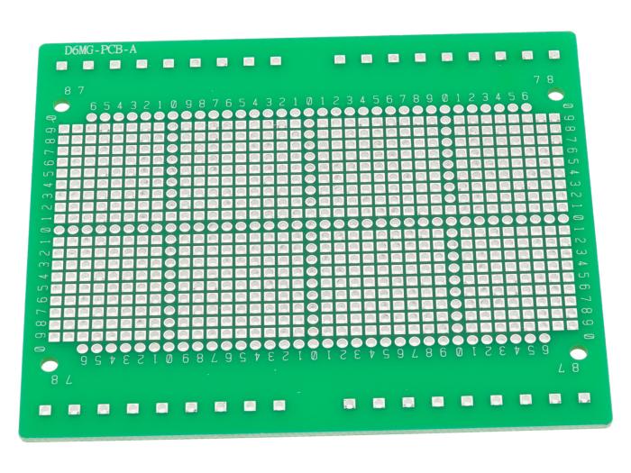 Experimentkort för DIN-kapsling D6MG @ electrokit (1 av 4)