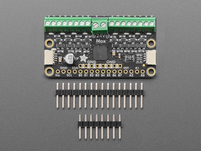 Driver board 8-ch QWIIC 30V 3A @ electrokit (3 of 6)