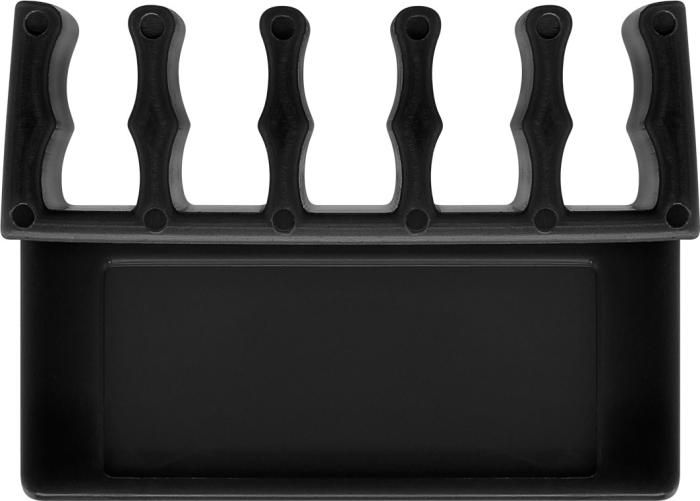 Självhäftande kabelhållare 5x svart 2-pack @ electrokit (2 av 3)