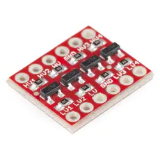 Logic level converter 4-ch 3.3V &lt;--&gt; 5V Bi-directional I2C support @ electrokit