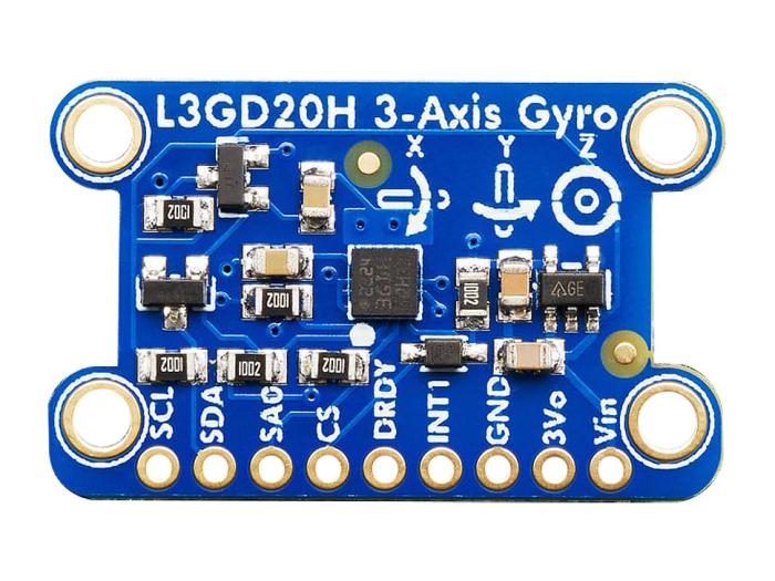 L3GD20H 3-axels gyroskop @ electrokit (1 av 4)
