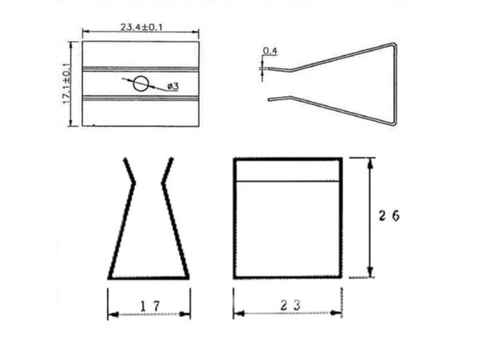 Batterihållare 9V clip @ electrokit (2 av 2)