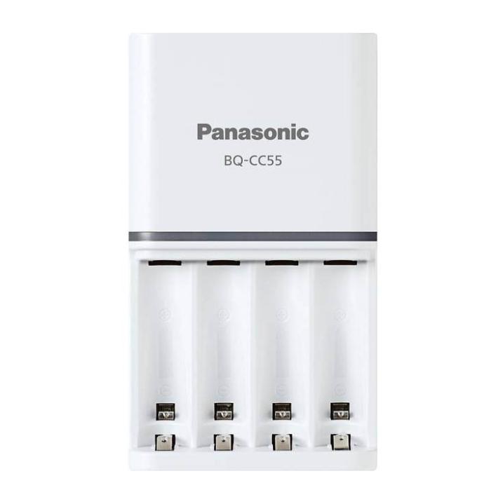 Smart fast charger 4xAA/AAA eneloop BQ-C55E @ electrokit (1 of 2)