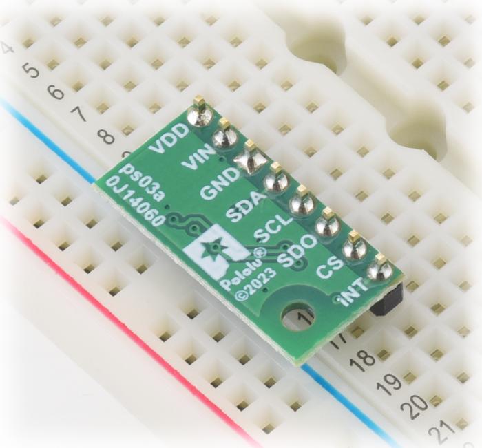 LPS22DF Pressure/Altitude Sensor Carrier with Voltage Regulator @ electrokit (3 av 5)
