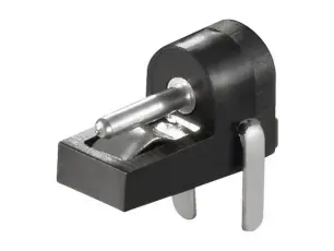 DC-jack 1.3x3.5x9mm PCB @ electrokit