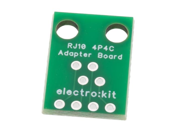 Adapterkort RJ10 / 4P4C @ electrokit (2 av 3)