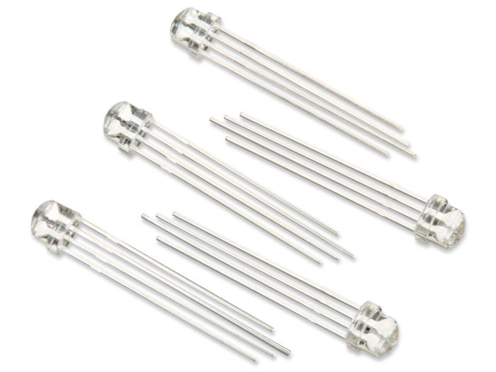 LED RGB 5mm adresserbar WS2812 klar - 5-pack @ electrokit (1 av 1)