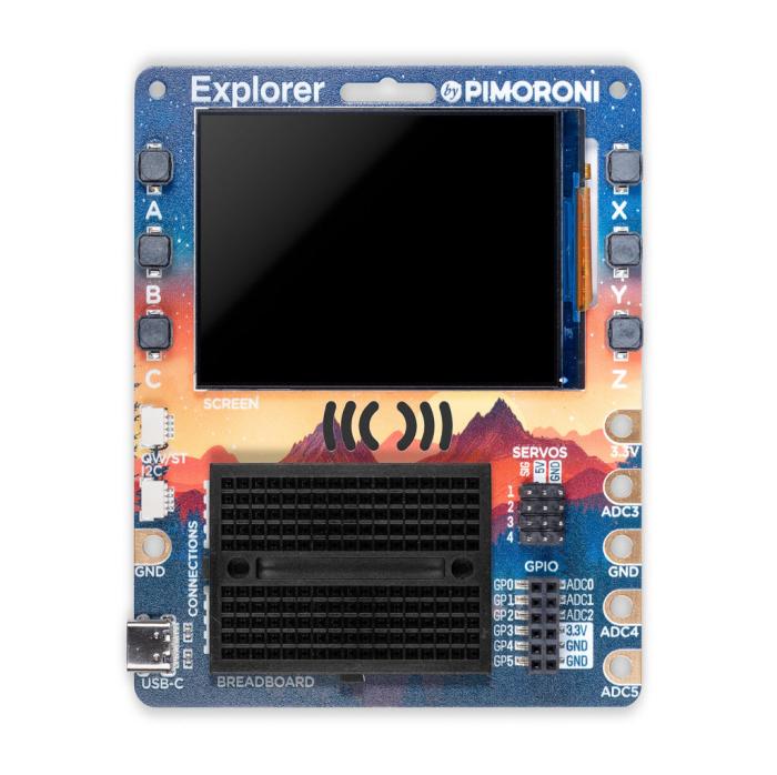 Pimoroni Explorer - Board Only @ electrokit (1 av 4)