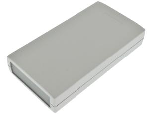 Apparatlåda 150x80x30mm grå @ electrokit