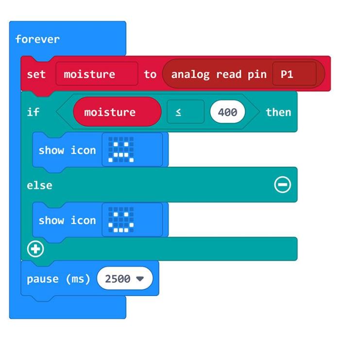 Jordfuktighetssensor för micro:bit @ electrokit (2 av 3)
