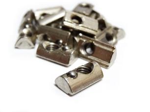 T-Nuts - Spring Loaded M5 for 2020 (25 Pack) @ electrokit