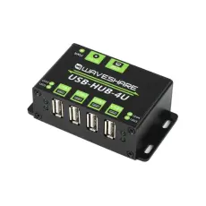 USB2.0 Hub 4 port USB-A 480 Mbit/s - Industrial Grade @ electrokit