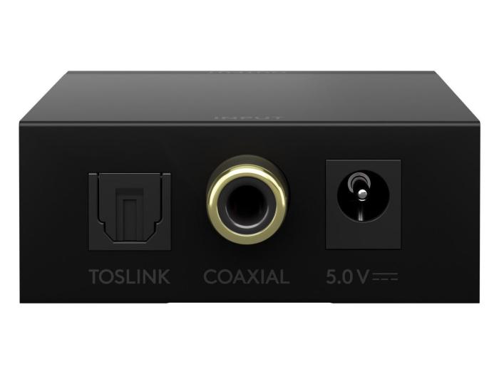 Audio DAC 192 kHz - Toslink till 2x RCA + 3.5mm @ electrokit (3 av 4)