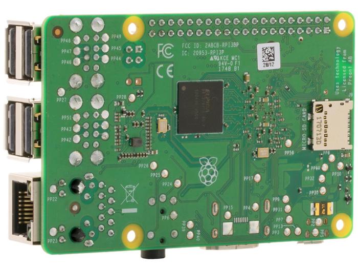 Raspberry Pi 3 1GB model B+ @ electrokit (3 av 6)