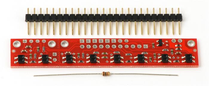 QTR-8A Reflectance Sensor Array @ electrokit (3 of 4)