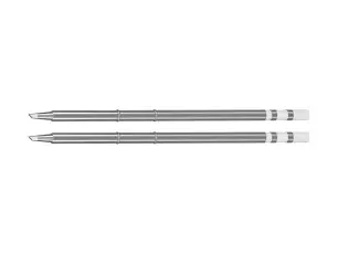 L&ouml;dspetsar till 41036570 2mm kniv 70W - 2 pack @ electrokit
