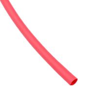 Krympslang 3.2mm /m röd @ electrokit