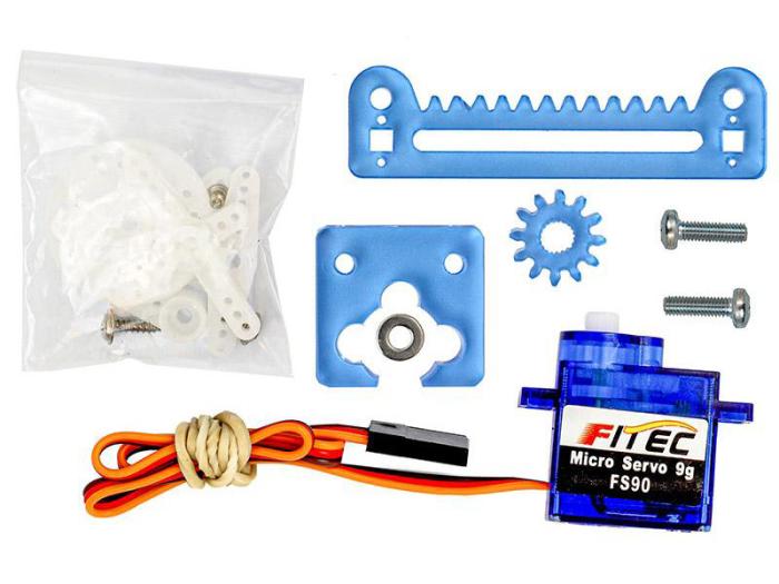 Linjärt servo mini @ electrokit (3 av 3)