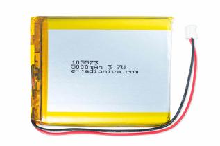 Batteri LiPo 3.7V 5000mAh - JST-PH @ electrokit