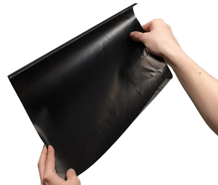 Tryckkänslig ledande plast (Velostat/Linqstat) 280x280mm @ electrokit (2 av 2)