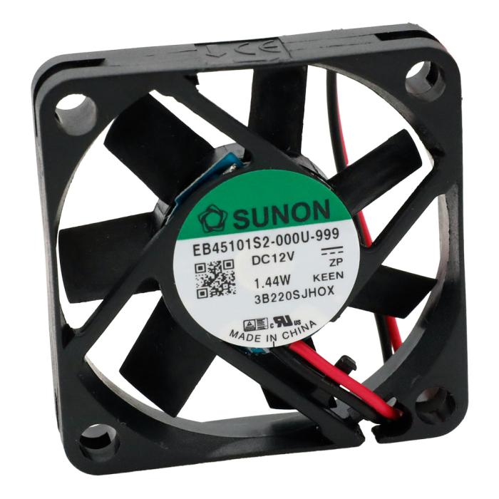 Fläkt 45x45x10mm 12VDC 27dBA 15.6m³/h @ electrokit (1 av 1)