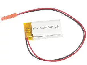 Batteri LiPo 3.7V 250mAh @ electrokit