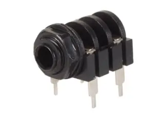 6.3mm female 2-pin mono chassis PCB switch @ electrokit