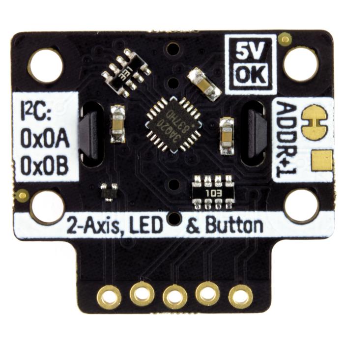 Trackball med RGBW-LED monterad på kort @ electrokit (3 av 4)