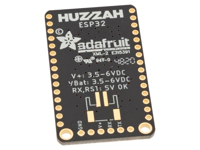 ESP32 Adafruit HUZZAH32 utvecklingskort @ electrokit (3 av 3)