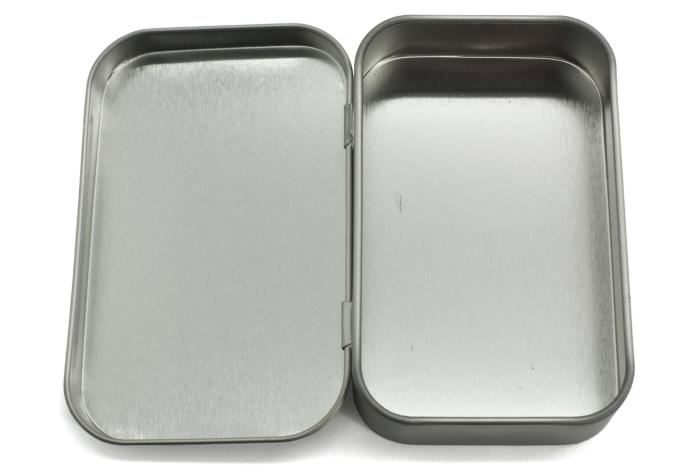 Inbyggnadslåda metall 