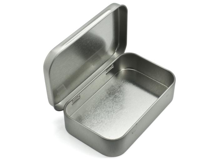 Inbyggnadslåda metall 