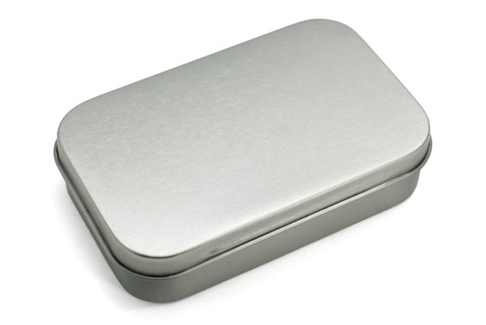 Inbyggnadslåda metall 