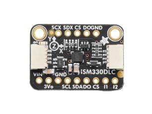 6-axlig IMU r&ouml;relsegivare ISM330DHCX - Qwiic @ electrokit