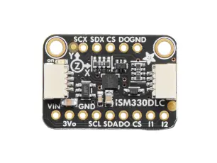 6-axlig IMU r&ouml;relsegivare ISM330DHCX - Qwiic @ electrokit