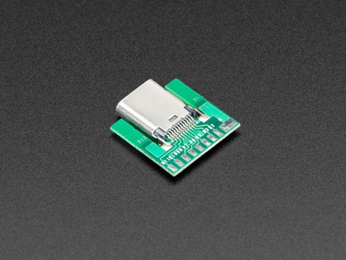 USB-C hona breakout - fullkopplad @ electrokit (2 av 4)