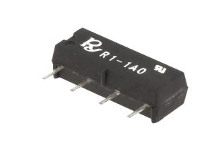 Reed relay SIL 5V 1-pole 1A - 250VDC @ electrokit