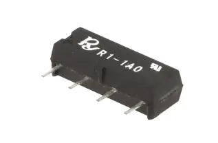 Reed relay SIL 5V 1-pole 1A - 250VDC NO @ electrokit