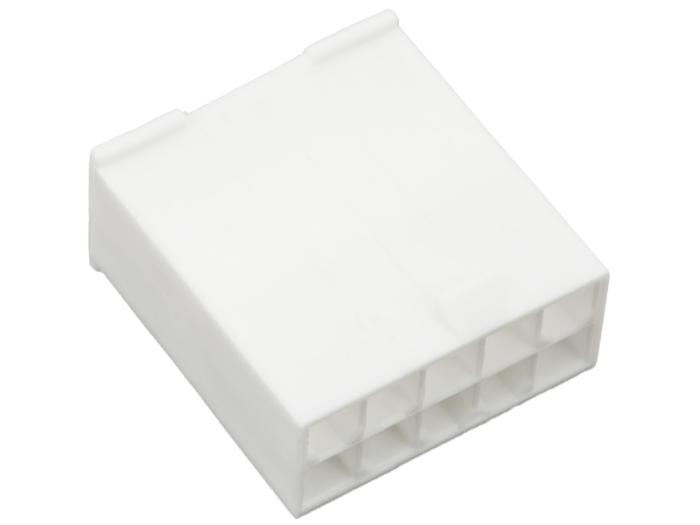 Contact housing Mini-Fit Jr male 2x5p @ electrokit (1 of 1)