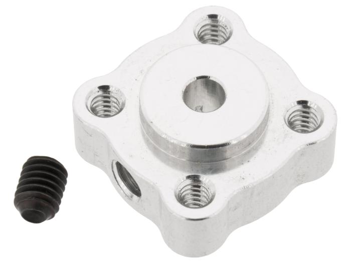 Actobotics Axelnav med fästskruv 4mm @ electrokit (1 av 2)