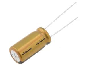 UFW1H101MPD 100uF 50V 85C ø8x11.5mm @ electrokit