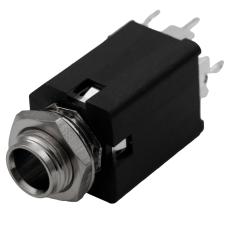 6.3mm hona 2-pol mono chassie brytare @ electrokit