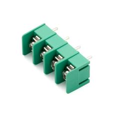 Skruvplint barri&auml;r 4-pol 0.25-2.5mm&sup2; PCB @ electrokit
