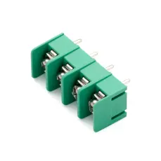 Skruvplint barri&auml;r 4-pol 0.25-2.5mm&sup2; PCB @ electrokit