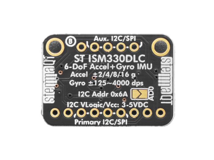 6-axlig IMU rörelsegivare ISM330DHCX - Qwiic @ electrokit (2 av 5)
