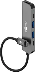 USB-C dockningsstation och Hub med HDMI 5Gbit/s @ electrokit